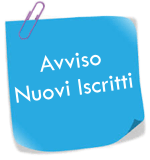  AVVISO NUOVI ISCRITTI - ISCRIZIONI DEL 08/03/2022